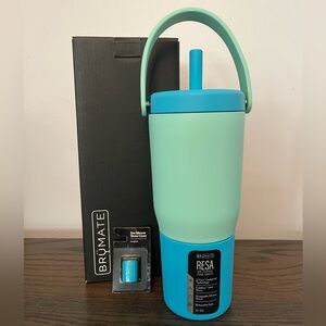 NEW Brumate 25oz Seaglass Resa w/ 1 straw cover